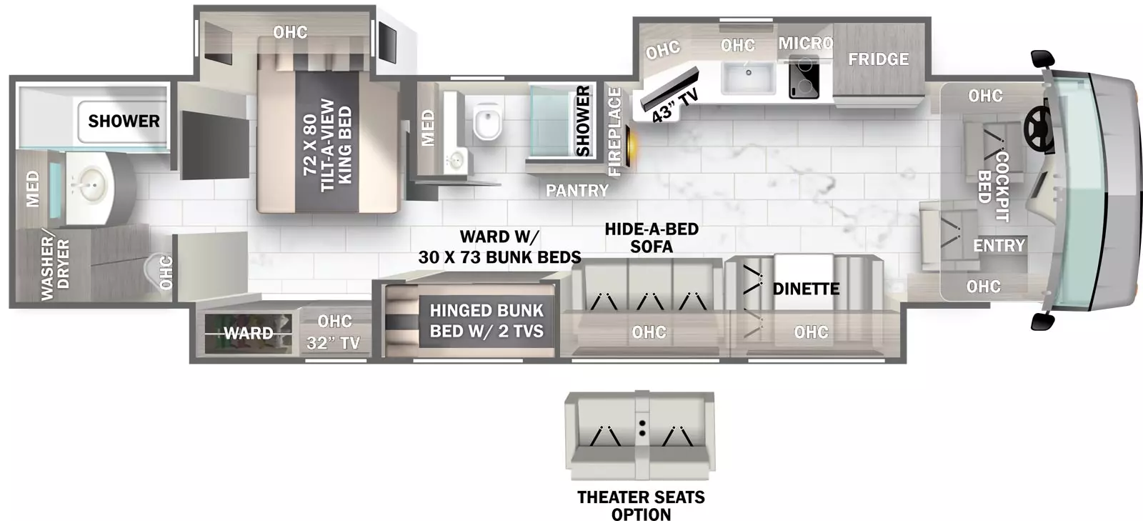 Berkshire 40F Floorplan