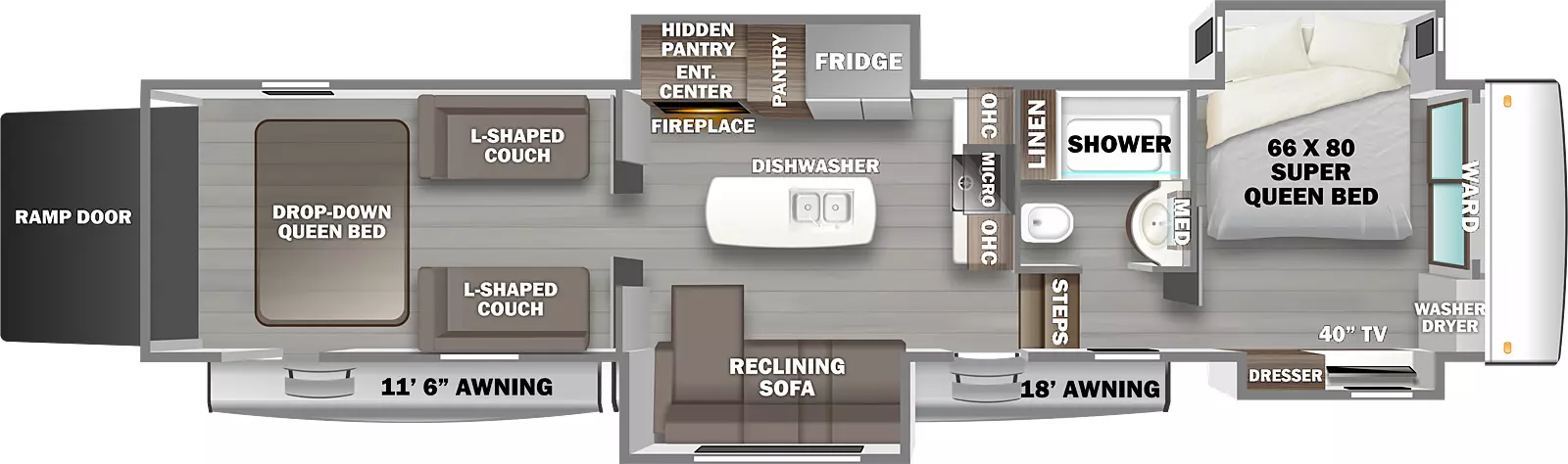 Riverstone 4514BATH Floorplan